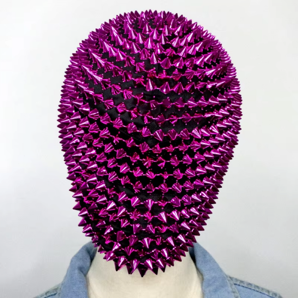 Cyberpunk spike full face mask