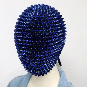 Cyberpunk spike full face mask