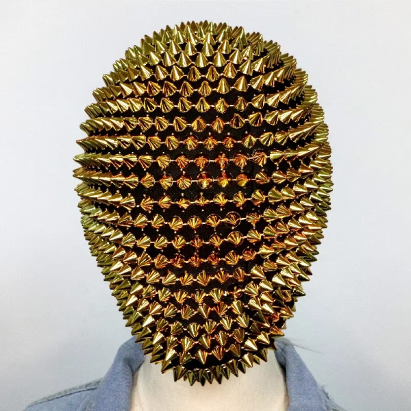 Cyberpunk spike full face mask