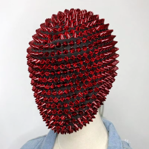 Cyberpunk spike full face mask