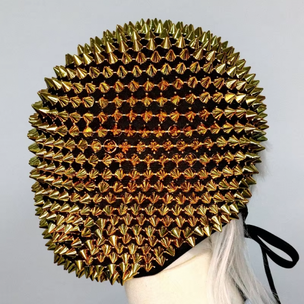 Cyberpunk spike full face mask