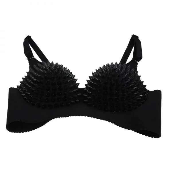 Cyberpunk spike studded bra