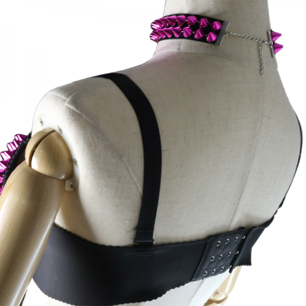 spike cyberpunk bra