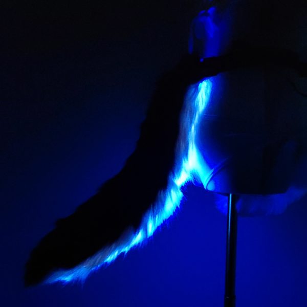 LED faux fur tail