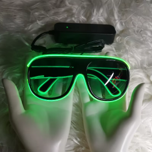 EL wire glasses