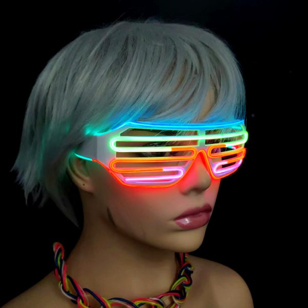 EL wire glasses