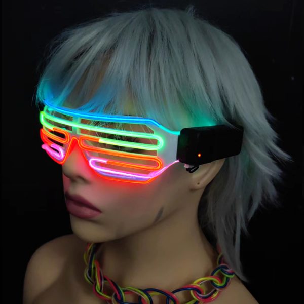 EL wire glasses