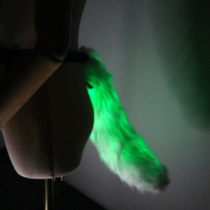 LED faux fur tail