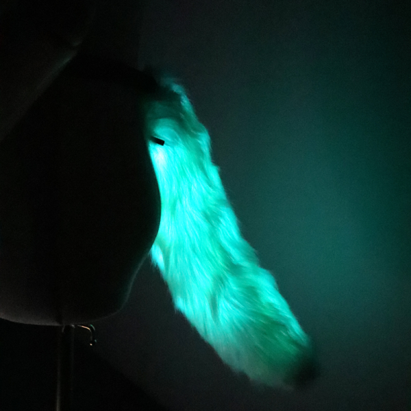 LED faux fur tail